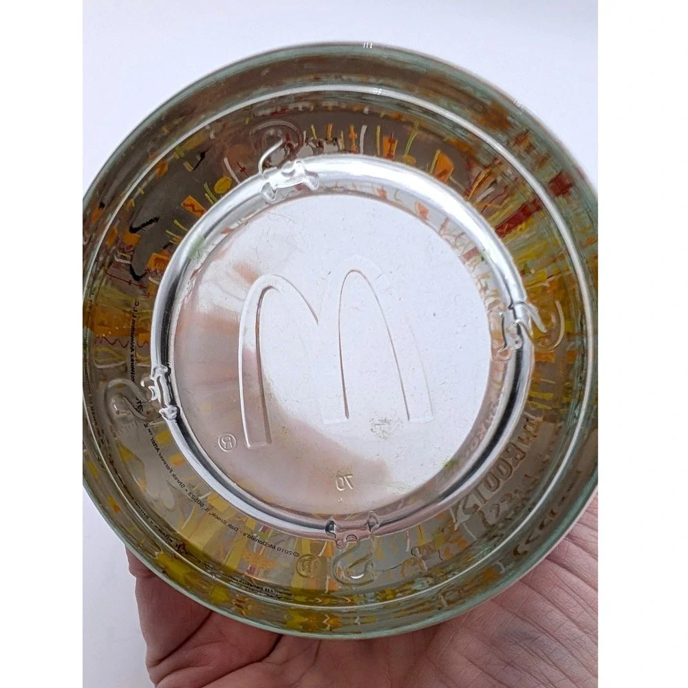 McDonalds Shrek Forever After Glass 2010 Puss In Boots Collector Cups Set of 2